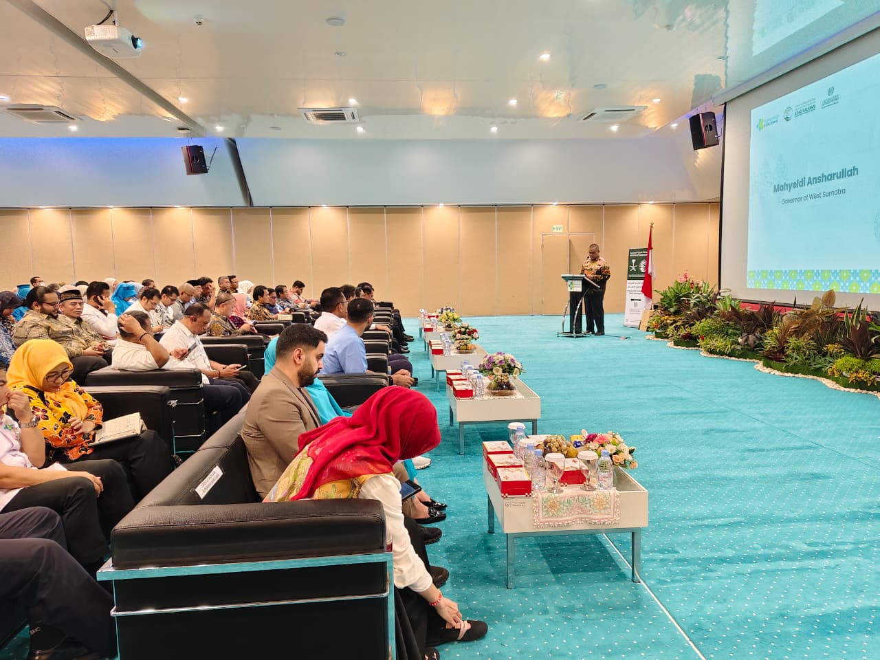 Menteri Kesehatan RI, Budi Gunadi Sadikin membuka kegiatan Proctorship Kasus Kardiovaskular Pediatrik di RSUP Dr. M. Djamil Padang, Kamis (30/7).Foto: Ari/Biro Adpim Sumbar