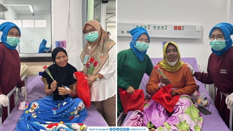 Terungkap, Begini Cara Unik RSUP M Djamil Padang Apresiasi Perjuangan Pasien Jalani Pengobatan Kanker